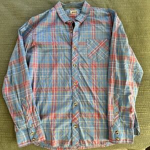 Men’s 1901 plaid button down shirt